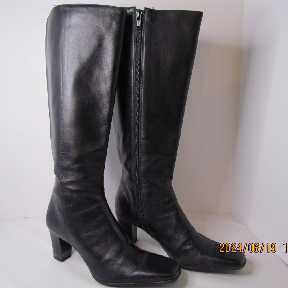 Michelle D Black Boots